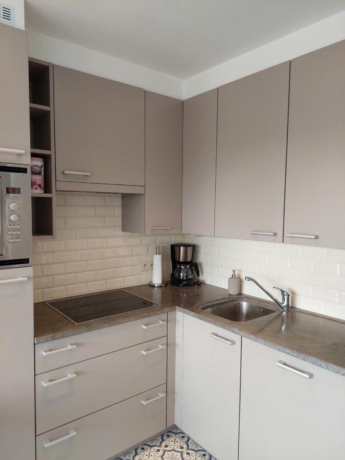 Studio 3 Bredene Met Strandcabine Eksteriør bilde