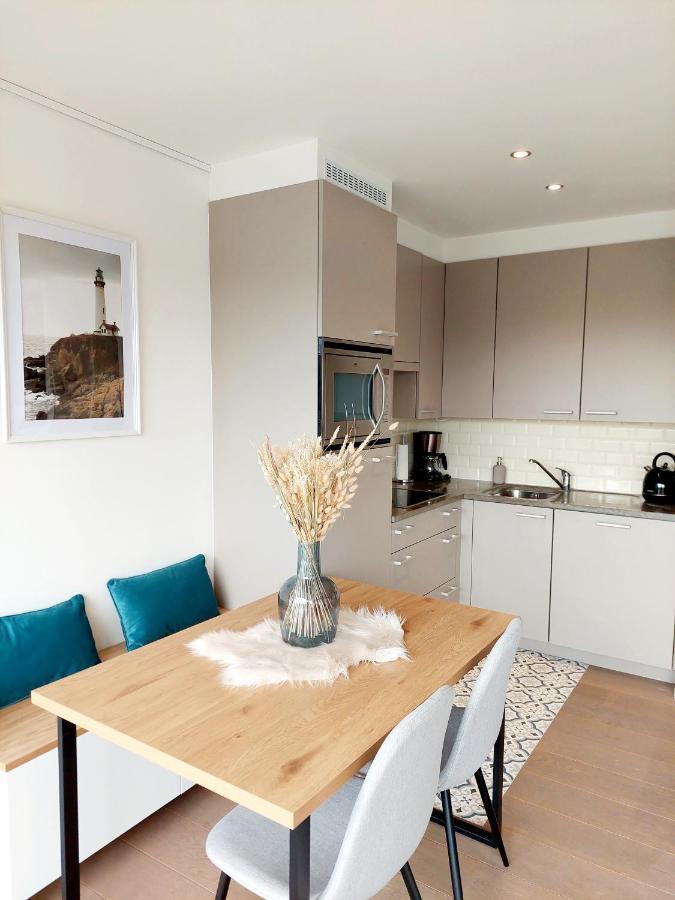 Studio 3 Bredene Met Strandcabine Eksteriør bilde